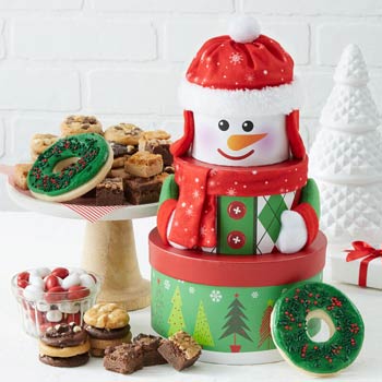 Mrs. Fields Friendly Holiday Snowman