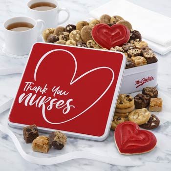 Mrs. Fields Nurses Week Cookie Gift Tin