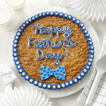 Giant Fathers Day Cookie Cake