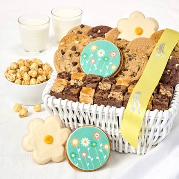 Mrs. Fields Deluxe Spring Cookie Basket