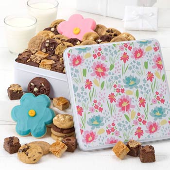 Mrs. Fields Spring Cookie Tin