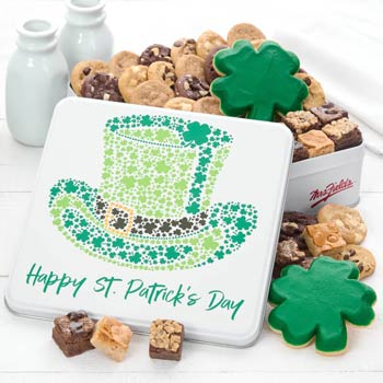 Happy St. Patricks Day Cookie Tin