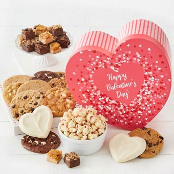 Mrs. Fields Valentines Day Heart Box
