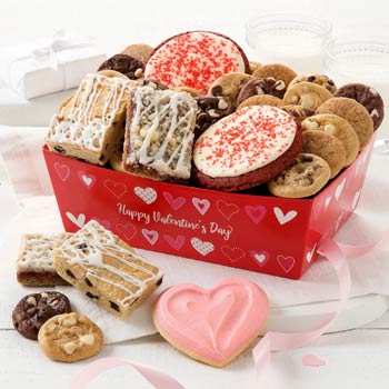 Mrs. Fields Valentines Cookie Basket