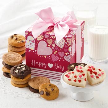 Mrs. Fields Valentines Day Cookie Gift Box
