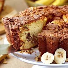 Banana Walnut Coffee Cake