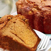 Autumn Pumpkin Spice Coffee Cake