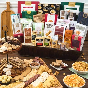 Executive Snack Gift Basket