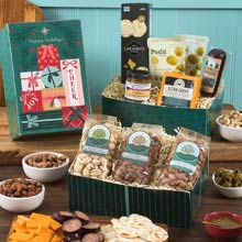 Christmas Charcuterie Gift Tower