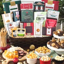 Corporate Holiday Cheer Gift Basket