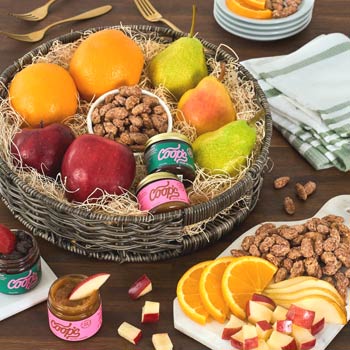 Fruit & Sweets Gift Basket
