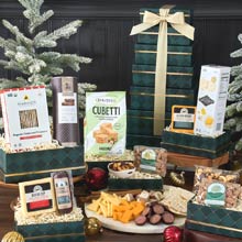 Holiday Gourmet Gift Tower