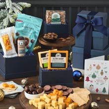 Business Holiday Gift Tower