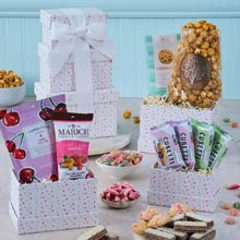 Sweet Snacks Gift Tower