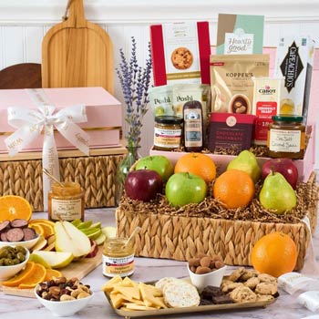 Sincere Condolences Fruit Basket