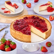 New York Strawberry Cheesecake