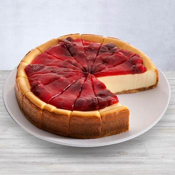 New York Strawberry Cheesecake