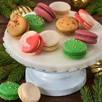 Christmas French Macarons