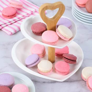 Valentines Day French Macarons Gift Box