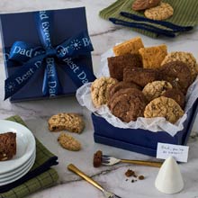 Cookies and Brownies Gift Box for Dad