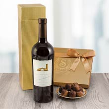Wine and Chocolate Gift Box