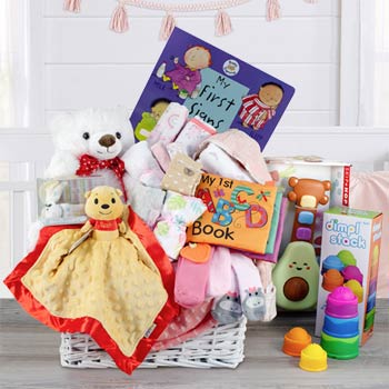 Supreme Baby Girl Gift Basket