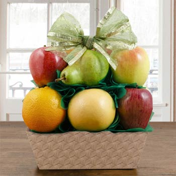 Sincere Condolence Fruit Basket