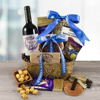 Happy Chanukah Gift Basket